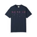 Garment-Dyed Unisex T-shirt with Unique Color Splash | Relaxed Fit Summer Tee, Gift for Friends, Casual Style, Festival Wear