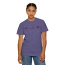 Garment-Dyed Unisex T-shirt with Unique Color Splash | Relaxed Fit Summer Tee, Gift for Friends, Casual Style, Festival Wear