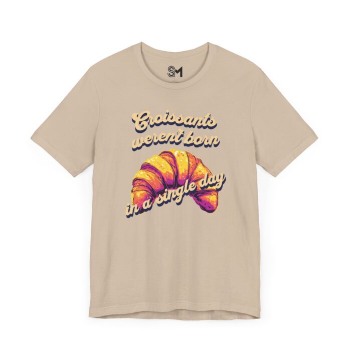 Croissant Lovers Tee - Unisex Jersey Short Sleeve - Image 19