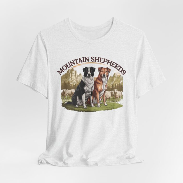 Mountain Shepherds Unisex Tee - Dog Lover Gift, Animal Tee, Casual Wear, Pet Owner Shirt, Gift for Dog Lovers - Image 14