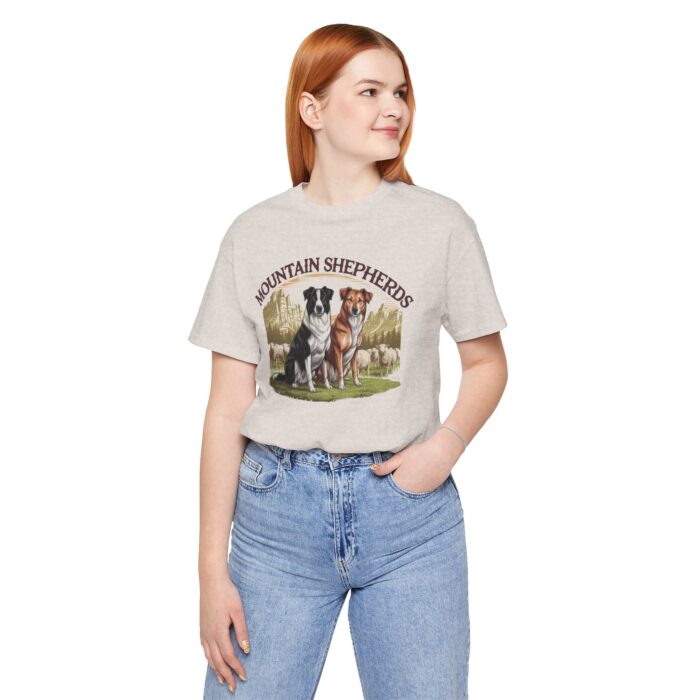 Mountain Shepherds Unisex Tee - Dog Lover Gift, Animal Tee, Casual Wear, Pet Owner Shirt, Gift for Dog Lovers - Image 8