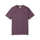 Garment-Dyed Unisex T-shirt with Unique Color Splash | Relaxed Fit Summer Tee, Gift for Friends, Casual Style, Festival Wear