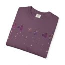 Garment-Dyed Unisex T-shirt with Unique Color Splash | Relaxed Fit Summer Tee, Gift for Friends, Casual Style, Festival Wear