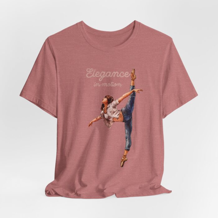 Elegant Dance T-Shirt, Ballet Tee, Unisex Jersey Shirt, Dance Lover Gift, Stylish Outfit, Trendy Apparel - Image 6
