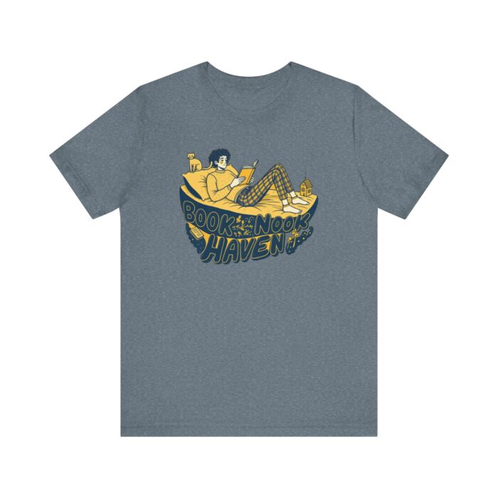 Cozy Book Nook Tee, Perfect for Readers, Literary Gifts, Book Lovers, Comfortable Casual Wear, Relaxing at Home - Image 29