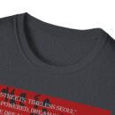 Heart of Korea Unisex Softstyle T-Shirt, Casual Wear, Korean Culture Shirt, Gift for Travelers, Vibrant Street Art Tee