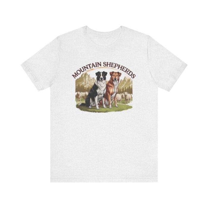 Mountain Shepherds Unisex Tee - Dog Lover Gift, Animal Tee, Casual Wear, Pet Owner Shirt, Gift for Dog Lovers - Image 9