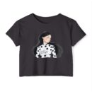 Women's Festival Crop Top - 'Quiet Strength' Graphic Tee