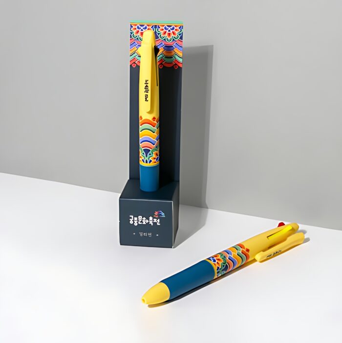 K-Heritage Gyeongbokgung Geunjeongjeon Dancheong Multi-pen