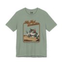 "meta_description": "Discover the comfort and trendiness of our Adventurous Cat Graphic Tee.",