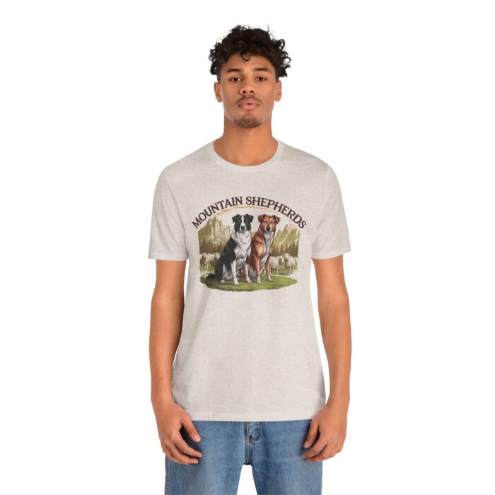 Mountain Shepherds Unisex Tee - Dog Lover Gift, Animal Tee, Casual Wear, Pet Owner Shirt, Gift for Dog Lovers - Image 7