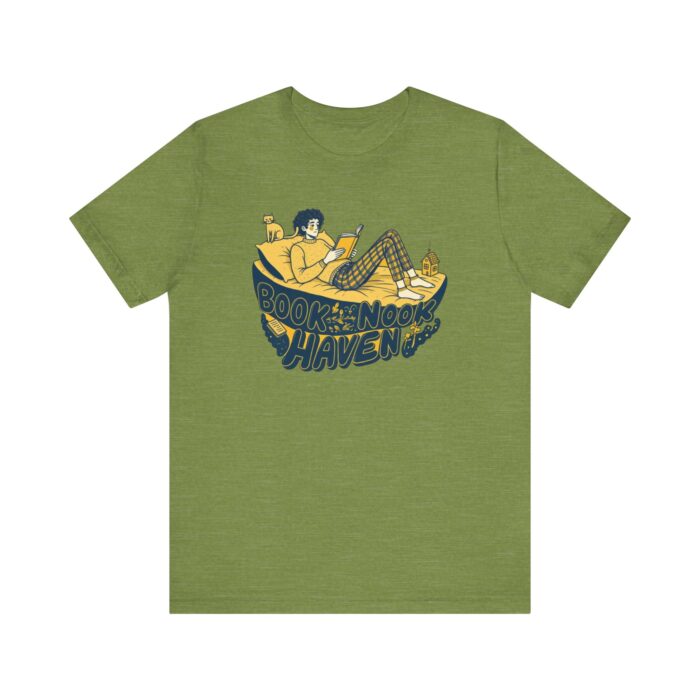 Cozy Book Nook Tee, Perfect for Readers, Literary Gifts, Book Lovers, Comfortable Casual Wear, Relaxing at Home - Image 21