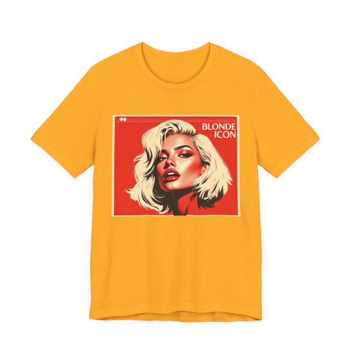 Vintage Marilyn Monroe Tee - Unisex Jersey Short Sleeve Shirt, Retro Graphic Shirt, Blonde Icon T-Shirt, Gift for Her, Casual Style - Image 11