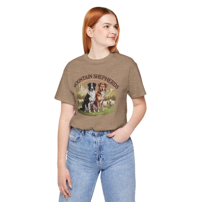 Mountain Shepherds Unisex Tee - Dog Lover Gift, Animal Tee, Casual Wear, Pet Owner Shirt, Gift for Dog Lovers - Image 40