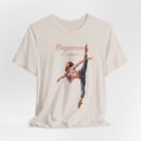 Elegant Dance T-Shirt, Ballet Tee, Unisex Jersey Shirt, Dance Lover Gift, Stylish Outfit, Trendy Apparel