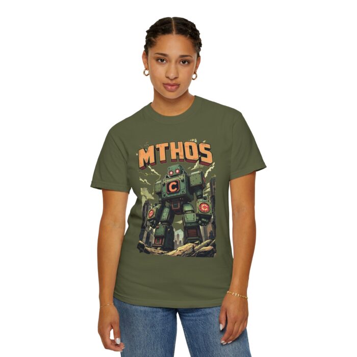 Vintage Robot Graphic Tee, Unisex Casual T-Shirt, Gift for Gamers, Retro Style Shirt, Perfect for Comic-Con, Everyday Wear - Image 5