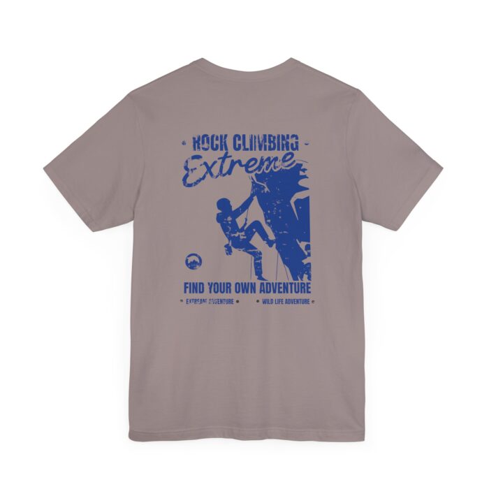 Adventure Rock Climbing Tee - Unisex Jersey Short Sleeve, Gift for Outdoor Enthusiasts, Perfect for Travel, Adventure Apparel - Image 12