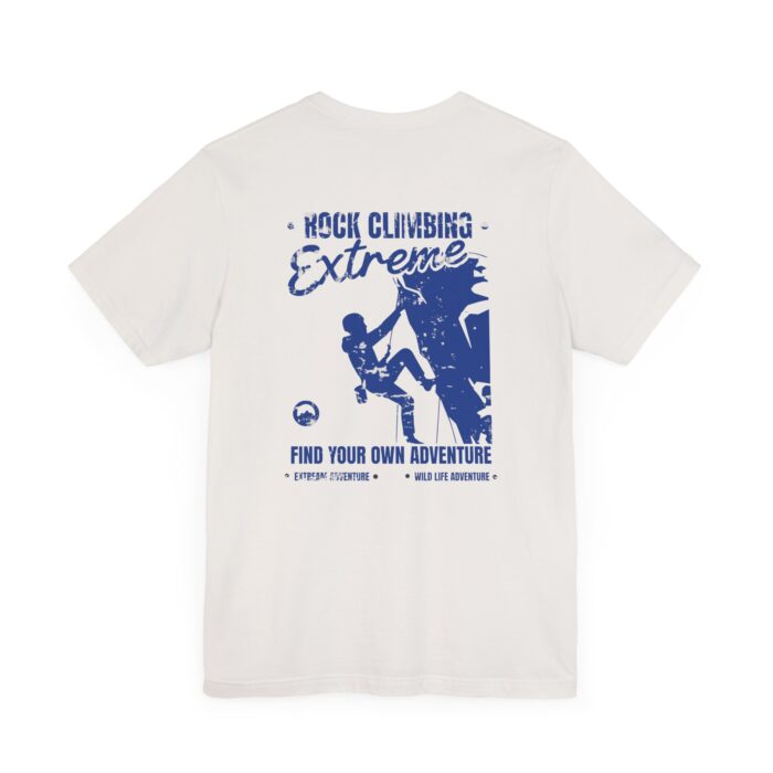 Adventure Rock Climbing Tee - Unisex Jersey Short Sleeve, Gift for Outdoor Enthusiasts, Perfect for Travel, Adventure Apparel - Image 4