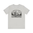 Vintage Rides Unisex Jersey Tee | Motorcycle Lover Gift, Biker T-Shirt, Casual Wear, Adventure Apparel, Unisex Vintage Style
