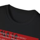 Heart of Korea Unisex Softstyle T-Shirt, Casual Wear, Korean Culture Shirt, Gift for Travelers, Vibrant Street Art Tee