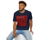Heart of Korea Unisex Softstyle T-Shirt, Casual Wear, Korean Culture Shirt, Gift for Travelers, Vibrant Street Art Tee