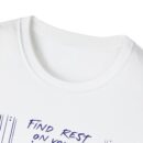Journey Rest Inspirational T-Shirt, Motivational Apparel, Unisex Graphic Tee, Unique Gift for Travelers, Positive Quote Shirt