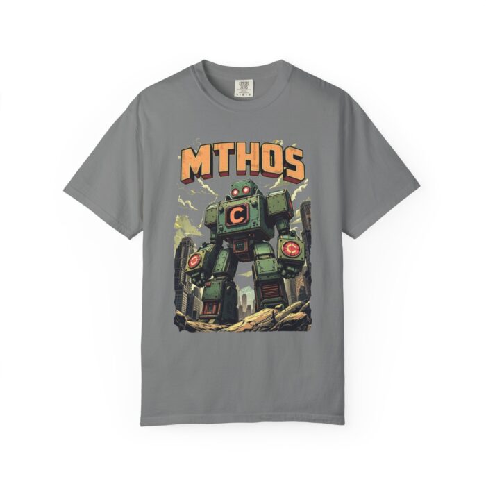 Vintage Robot Graphic Tee, Unisex Casual T-Shirt, Gift for Gamers, Retro Style Shirt, Perfect for Comic-Con, Everyday Wear - Image 10