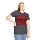 Heart of Korea Unisex Softstyle T-Shirt, Casual Wear, Korean Culture Shirt, Gift for Travelers, Vibrant Street Art Tee