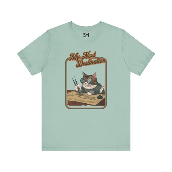 Adventurous Cat Graphic Tee - Image 13