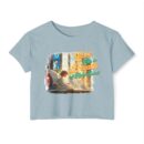 Women's Festival Crop Top: Live the Breath Holy Spirit, Summer Top, Music Festival Essential, Inspirational Apparel