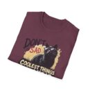 Cool Cat Motivational T-Shirt | Don't Be Sad, Coolest Things Ahead | Gift for Cat Lovers, Positive Vibes, Everyday Wear, Casual Style