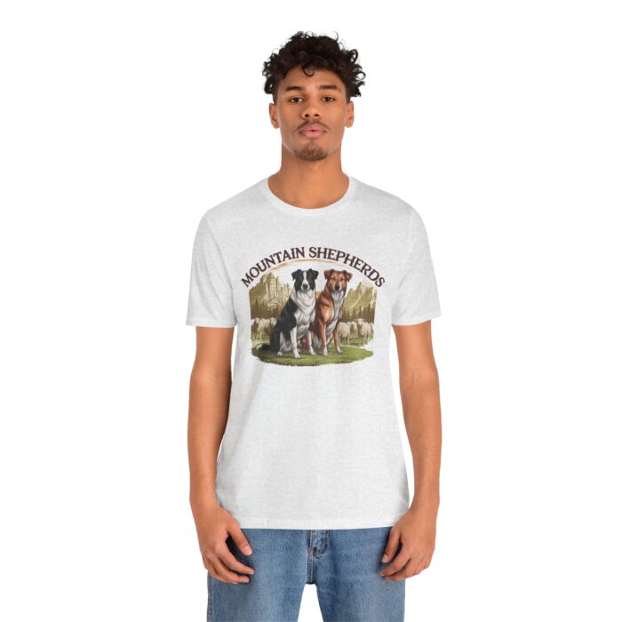 Mountain Shepherds Unisex Tee - Dog Lover Gift, Animal Tee, Casual Wear, Pet Owner Shirt, Gift for Dog Lovers - Image 15