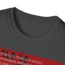 Heart of Korea Unisex Softstyle T-Shirt, Casual Wear, Korean Culture Shirt, Gift for Travelers, Vibrant Street Art Tee