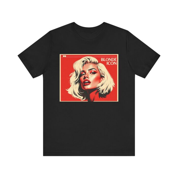 Vintage Marilyn Monroe Tee - Unisex Jersey Short Sleeve Shirt, Retro Graphic Shirt, Blonde Icon T-Shirt, Gift for Her, Casual Style - Image 5