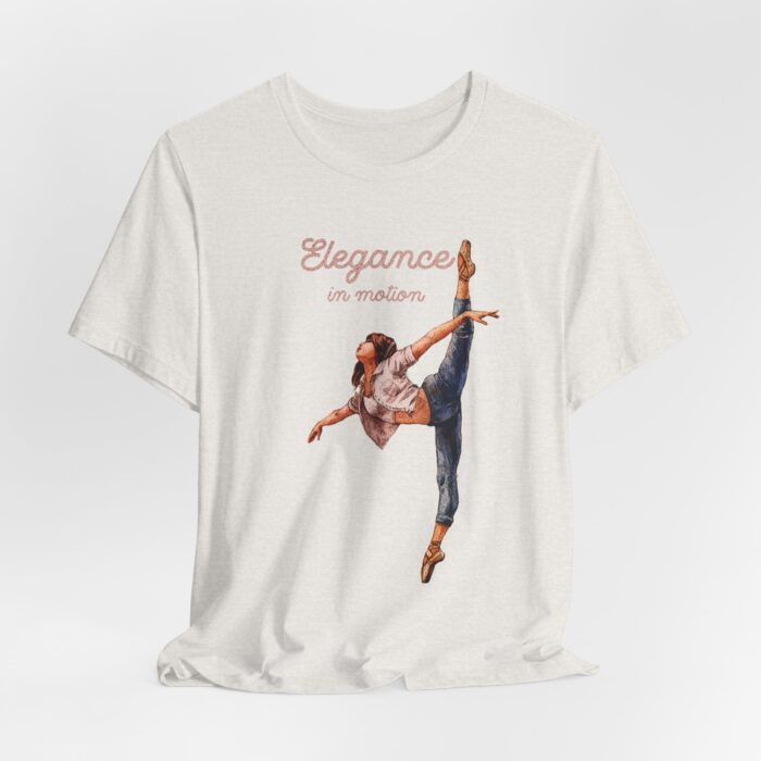 Elegant Dance T-Shirt, Ballet Tee, Unisex Jersey Shirt, Dance Lover Gift, Stylish Outfit, Trendy Apparel - Image 15