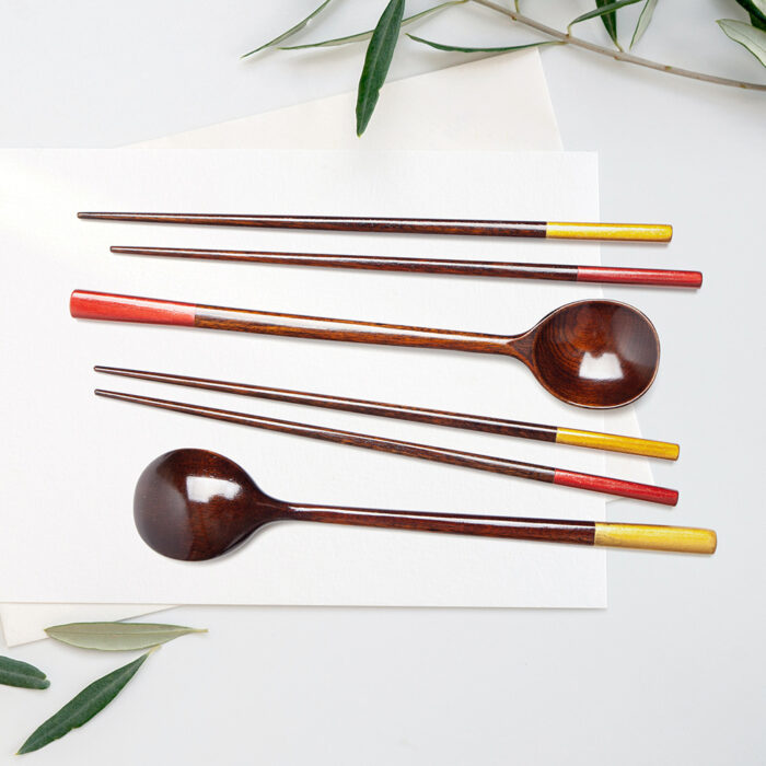 "meta_description": "Discover premium Korean Lacquer spoon & chopstick set for 2. Elegant, durable, and perfect for 2025 dining.",