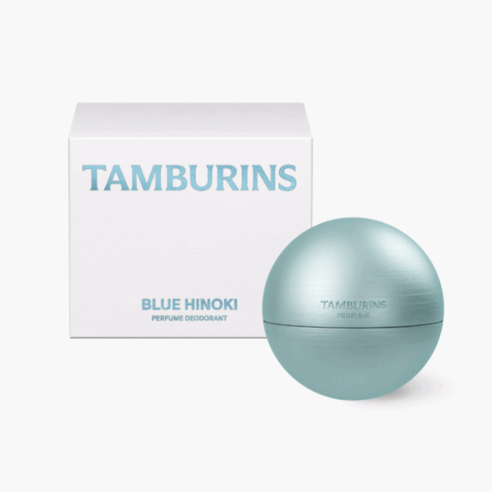 TAMBURINS Perfume Deodorant Blue Hinoki 35ml - Image 3