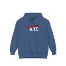 New York Streetwear Unisex Garment-Dyed Hoodie