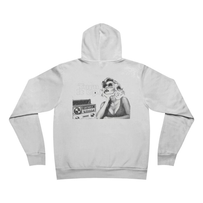 Turn it up Unisex Sponge Fleece Pullover Hoodie - Image 6