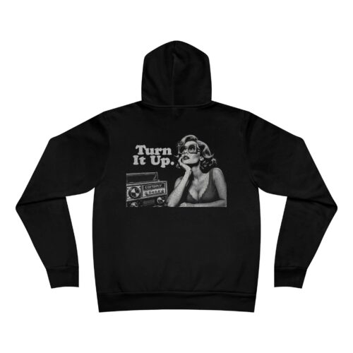 Turn it up Unisex Sponge Fleece Pullover Hoodie