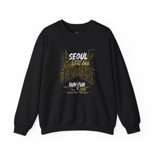 Seoul Good Idea Unisex Crewneck Sweatshirt - Perfect for Travel Enthusiasts