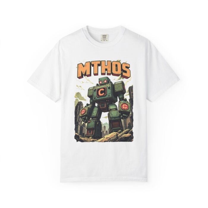 Vintage Robot Graphic Tee, Unisex Casual T-Shirt, Gift for Gamers, Retro Style Shirt, Perfect for Comic-Con, Everyday Wear - Image 15