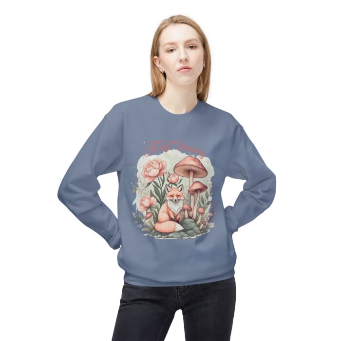 Forest dream Unisex Midweight Softstyle Fleece Crewneck Sweatshirt - Image 47