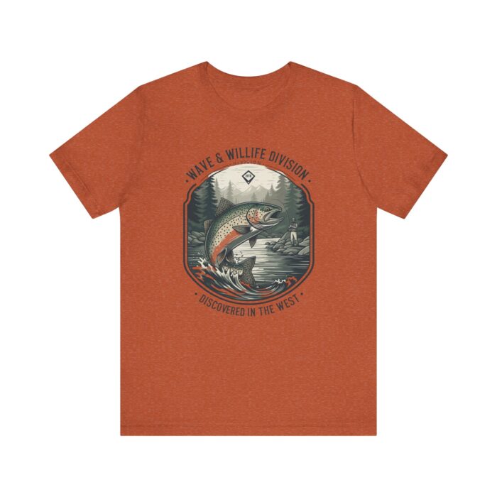 Nature-Inspired Graphic Tee, Perfect for Outdoor Enthusiasts and Casual Wear, Gift for Fishermen, Wilderness Adventure Shirt, [...] - Image 25
