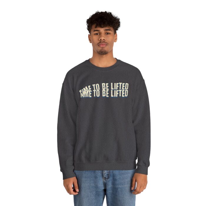 Time to be lifted Unisex Heavy Blend™ Crewneck Sweatshirt - Image 41
