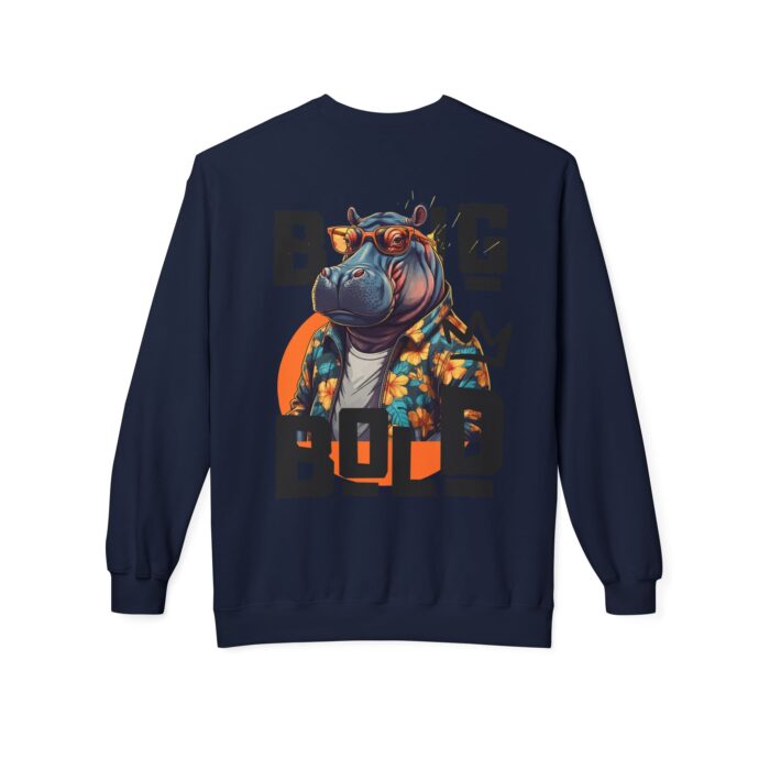 Big Bold Unisex Midweight Softstyle Fleece Crewneck Sweatshirt - Image 30