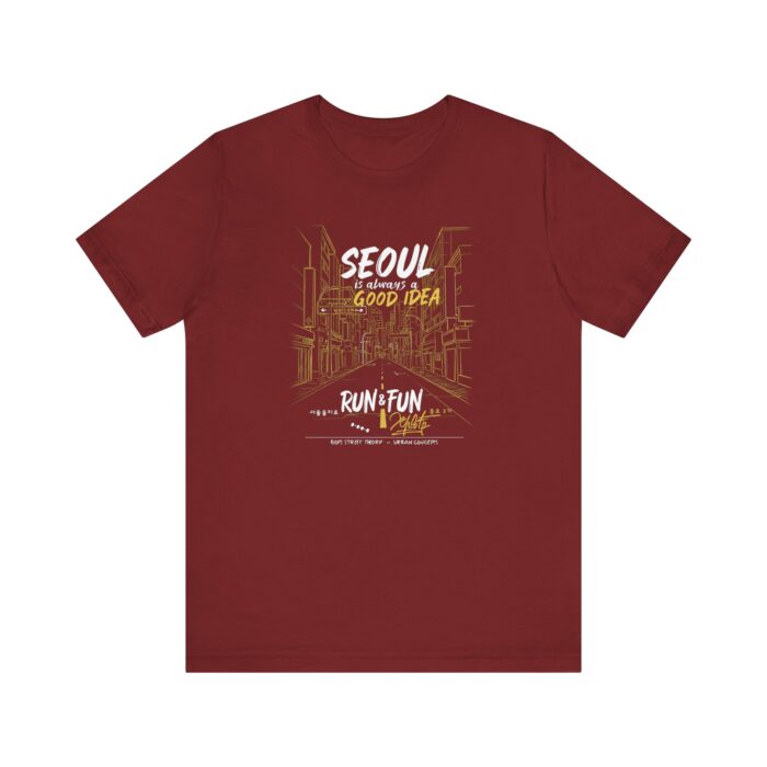 Seoul Inspired Graphic Tee - Unisex Casual Wear for Travelers and Urban Fashion - Image 13