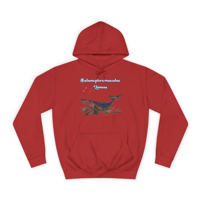 Blue Whale Unisex College Hoodie - Image 69