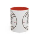 Grumpy Cat Accent Coffee Mug | Cat Lover Gift, Unique Coffee Cup, Pet-Themed Kitchenware, Café Decor, Funny Cat Mug