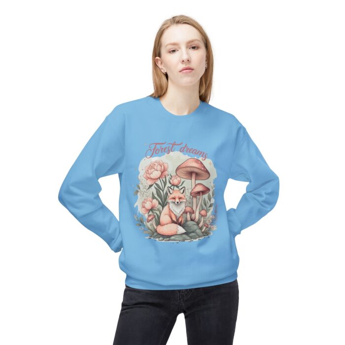 Forest dream Unisex Midweight Softstyle Fleece Crewneck Sweatshirt - Image 43